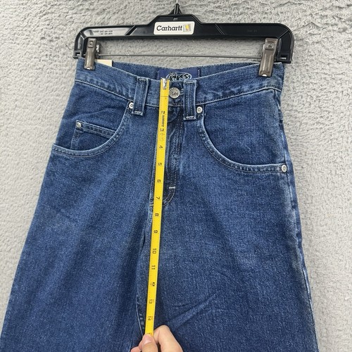 Vintage Lee Pipes Jeans Boys Size Small 26x26 Wide Leg Pockets Baggy Skater Y2K - Picture 6 of 10
