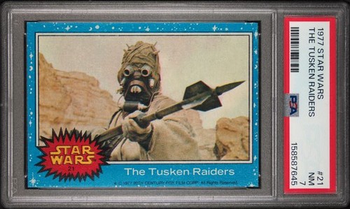 1977 STAR WARS #21 THE TUSKEN RAIDERS PSA 7 NM 7645