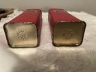 Antique pair of  Vivaudou  Mavis Talcum Powder  Tin Paris — photo 10