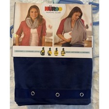 NWT Nuroo Nursing Scarf OS Navy Blue Versatile See Photo for Options