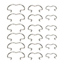 2X(18Pcs 800-801 6-3/8Inch.6-1/2Inch.6-5/8Inch  Connector Clips Retaining1730