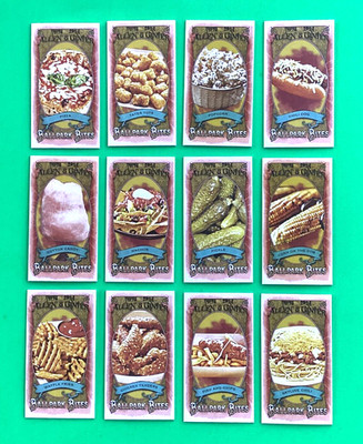 2024 TOPPS ALLEN GINTER mini  BALLPARK BITES Complete set of 30 . PICKLE ,PIZZA