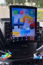 for Ford Transit Custom 2013-2019 9.7" Car Stereo Radio CarPlay GPS Navigation 