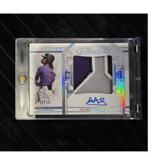 Panini 2024 Flawless Adael Amador Prospect Patch Auto PPA-AA /25 Rockies