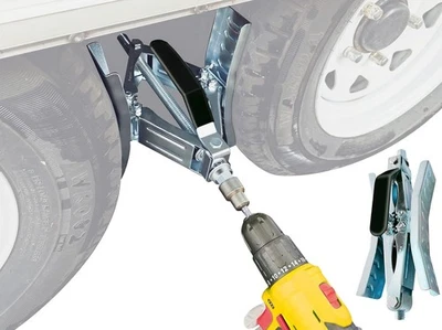 Camper Wheel Chock, Heavy Duty Rotatable X Shaped Stabilizer for RV Trailer... - Imagen 1 de 4
