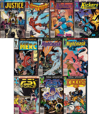 10 Marvel Comics USA englisch NEW UNIVERSE