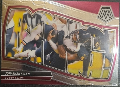 NFL, Washington Commanders, Jonathan Allen, BANG! No.8