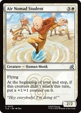 Magic the Gathering Avatar: The Last Airbender Air Nomad Student 75 NM TLE