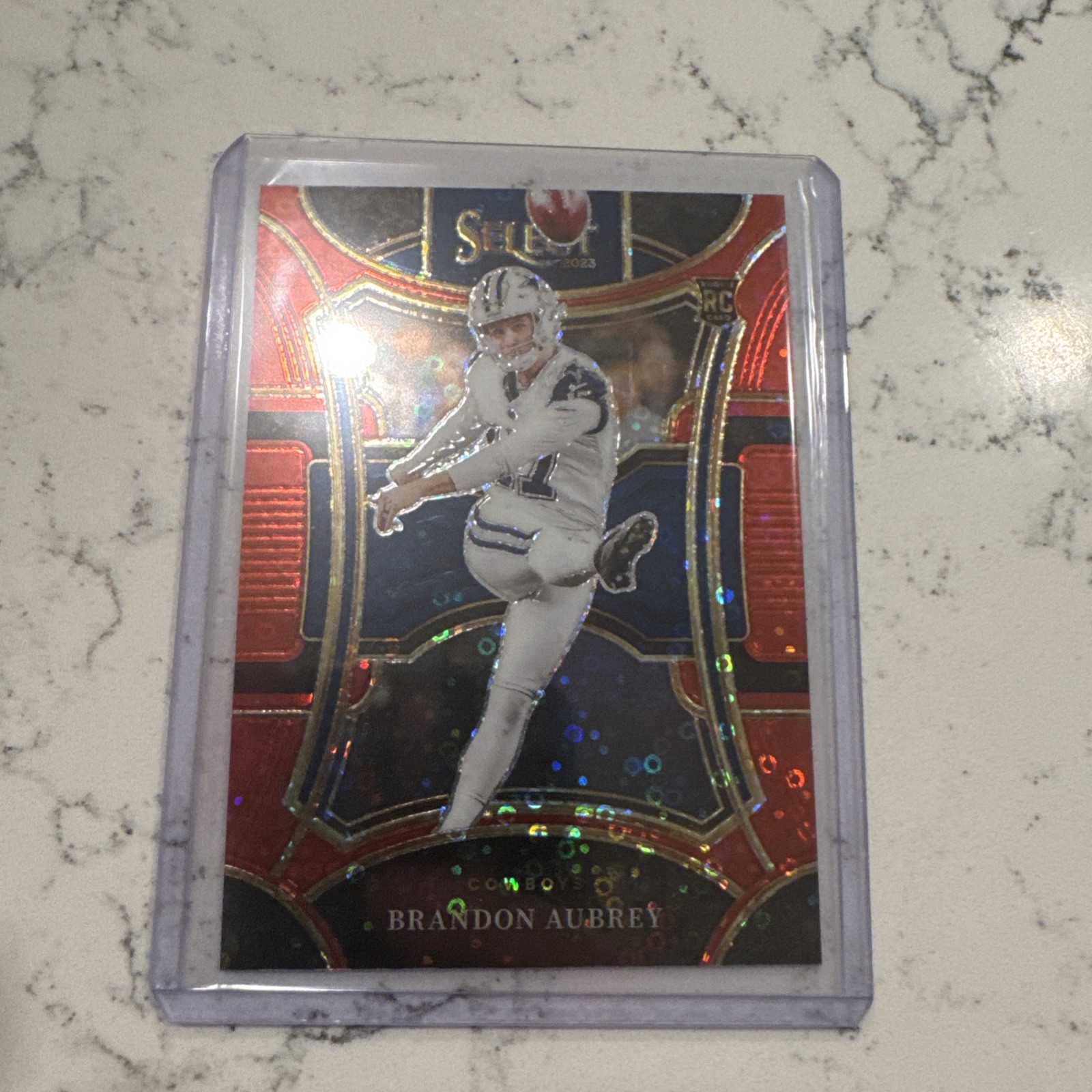 RASHEE RICE 2023 SELECT SUITE LEVEL ROOKIE RED DISCO Cowboys RC /49 Q2475