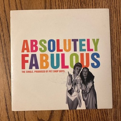 Absolutely Fabulous - Absolutely Fabulous 7'' Single 1994 Parlophone Pop Dance 45