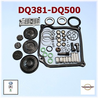 Dichtsatz,Überholsatz DQ500-DQ380-DQ381 -7 Gang DSG Getriebe  VW T5,T6 Audi Q3