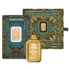 LIMITED EDITION-PAMP Arabian Falcon 5g Gold Bar 999.9 Switzerland - NEW