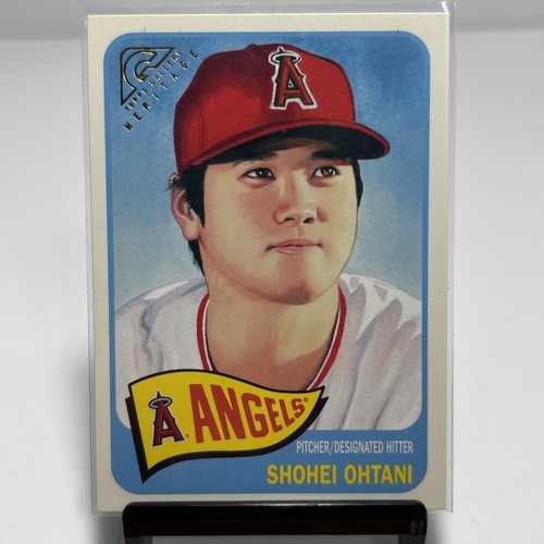 Shohei Ohtani [Insert] #HT-2 2019 Topps Gallery Heritage card