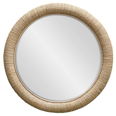 Uttermost 08169 Mariner 38-1/2'' W x 5'' H Circular Framed Accent - Natural