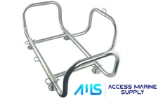 AMS 316 Stainless Steel Adjustable Life Raft Cradle - Boating - Sailing