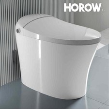 HOROW Smart Toilet One-Piece Elongated Dual Auto Flush Heated Soft Close Seat