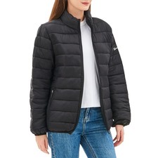 Alpine Swiss Amy Womens Puffer Jacket Insulated Water Resistant Lightweight