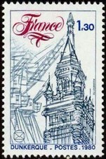 France Yvert Num 2088 Dunkerque 1980