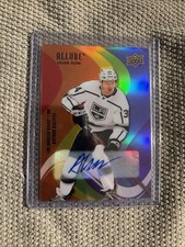Arthur Kaliyev 2022-23 Upper Deck Allure Color Flow Full Rainbow Auto #SF-92