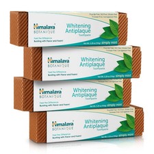 Himalaya Botanique Whitening Complete Care Toothpaste, 5.29 Ounce Pack of 4