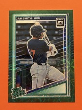 CAM SMITH (eBay 1/1 Jersey Match 11/65) (GREEN SCOPE PRIZM RC) 2025 Panini Optic