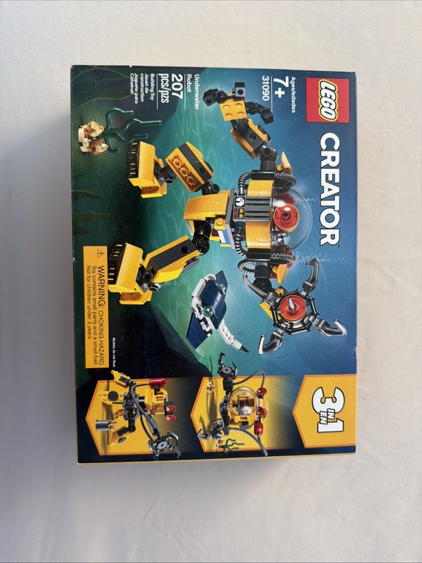 LEGO Creator 3 In 1 Underwater Robot 31090 (NEW)