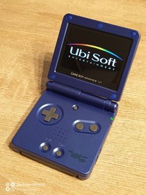 Nintendo iQue Game Boy Advance SP Ags 101.  shell - Pokemon Sapphire Kyogre