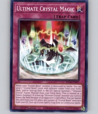 Ultimate Crystal Magic (SDCB-EN037, Common) Structure Deck: Legend of the Crysta