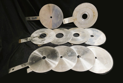10 Paddle Style Orifice Plates   304 & 316 Stainless   PECO / Foxboro   4'' Line