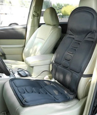 Electric Massage Seat Cushion Heated Car Chair Pad 8 Modes 3 Levels 7 Motors