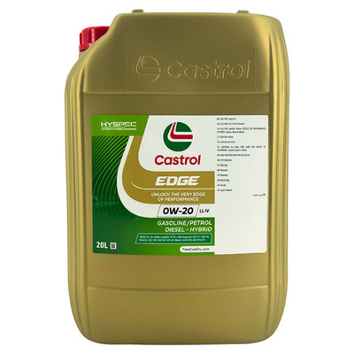 Castrol EDGE 0W-20 LL IV 20 Liter ACEA C5 VW 508 00 509 00 Ford