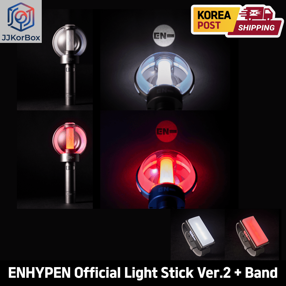 ENHYPEN Official Light Stick Ver.2 + Band Set Engene Bong Fanlight