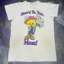 Vintage 1996 Tweety Bird Looney Tunes Sleepwear Baggy T Shirt