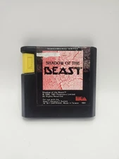 Shadow of the Beast (Sega Genesis, 1991) Tested Authentic Rare 16 Bit Retro Mint