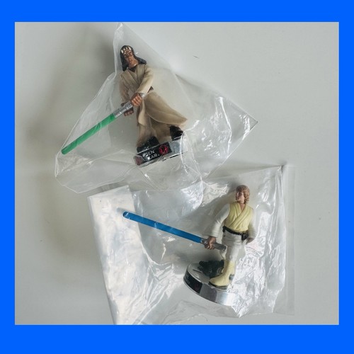 STAR WARS ATTACKTIX -  LUKE SKYWALKER, AGEN KOLAR, LOT OF 2, CHROME - New - Picture 1 of 4