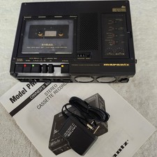 Very Clean Rebuilt Marantz PMD430 CP430 Rebuilt 3-Head Portable Cassette