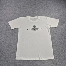 Youth St Thomas Vintage Edition T-Shirt White Sz 14/16