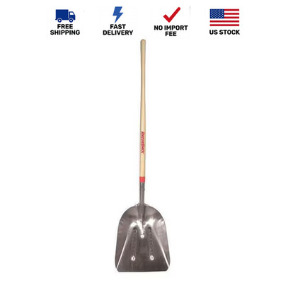 Razor-Back No. 10 Aluminum Scoop Shovel 80 Inch Wood Handle