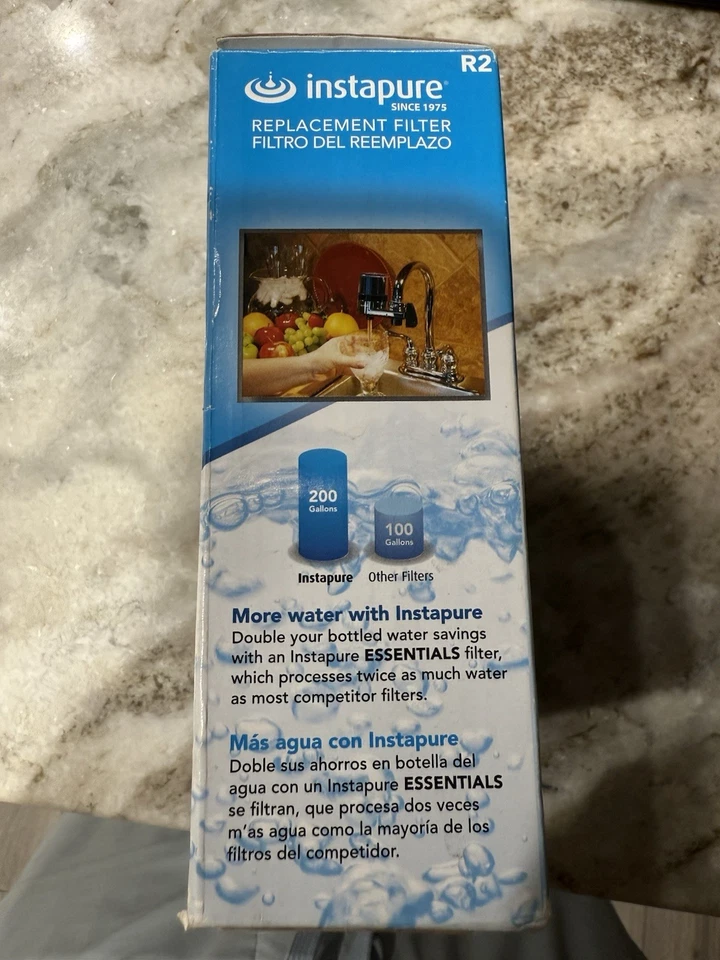 Instapure 4 Pack R2 Replacement Faucet Filter Fits F2 & F5 New! - Image 3 of 3