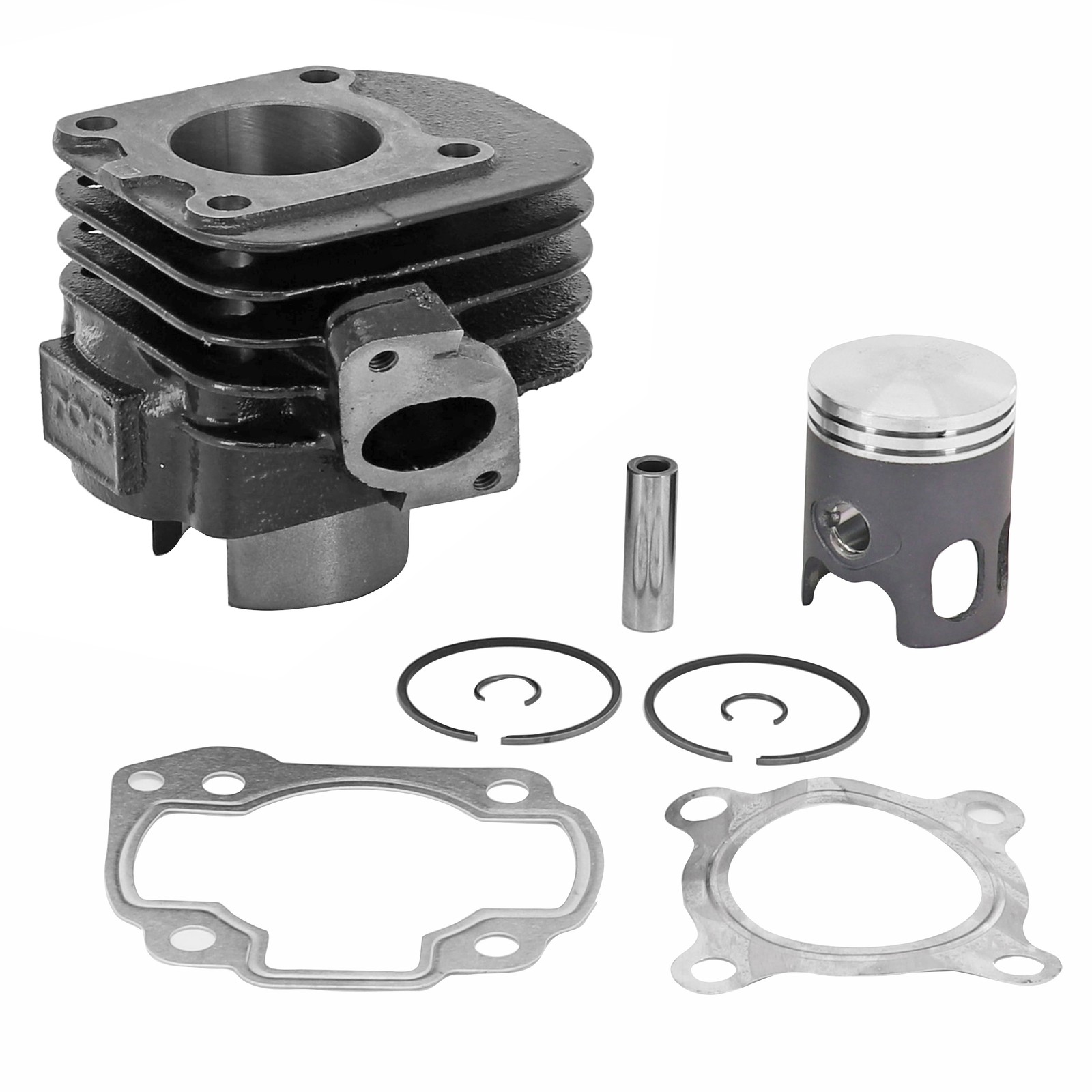 Cylindre haut moteur fonte 50cc MBK Ovetto 2T Mach G et Yamaha Neos 2T