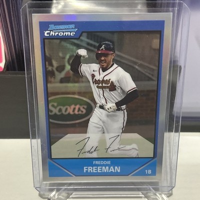 2021 Bowman Sterling - Sterling Recollections Freddie Freeman #SR-FF /99