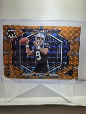 2023 Panini Mosaic - Nfl Debut Bryce Young #ND-2 Orange Mosaic Prizm /199 (RC)