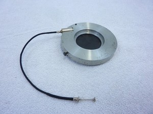 M.G.M. Großformat Kamera Verschluss mit Drahtauslöser Durchmesser ca. 10,4cm