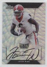 2018 Leaf Metal Draft Wave Foil Javon Wims #BA-JW3 Auto 0cz