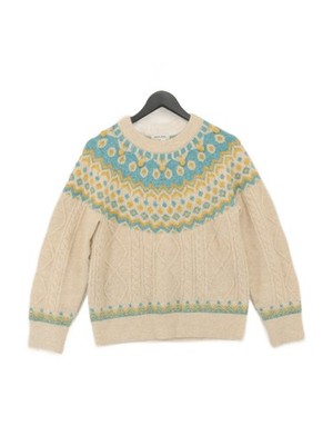 White Stuff Women's Jumper UK 10 Multi Polyester