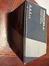 Procell Constant AAA24 Batteries for Low Drain Devices 24 Pack New Sealed