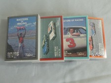 TG Racing Masters Of Racing 152 Mint 1989 Collectors Cards Factory Sealed Boxed
