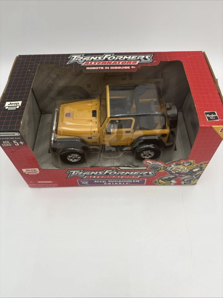 Transformers Alternators - #8 SWINDLE 2004 Jeep Wrangler - Sealed - Image 2 of 4