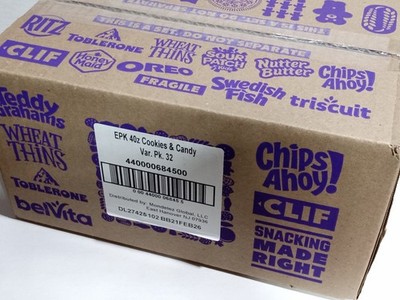 Cookies & Candy Variety Pack 32 Count 40oz Chips Ahoy Sour Patch Nutter Butter