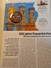 NUMISBRIEF  Frauenkirche Uganda 1000 Schillings 1994 PP München Worbes B-0729